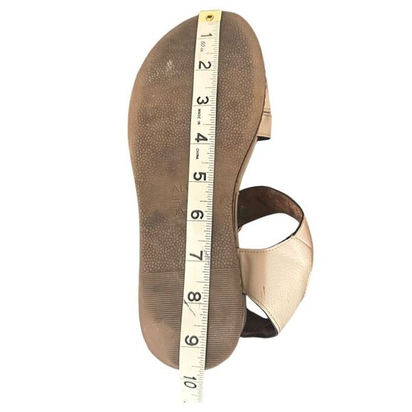 Naturalizer Fitz Wedge Sandals Women's SZ 6.5 Cream Adjustable Straps Boho - Picture 13 of 13
